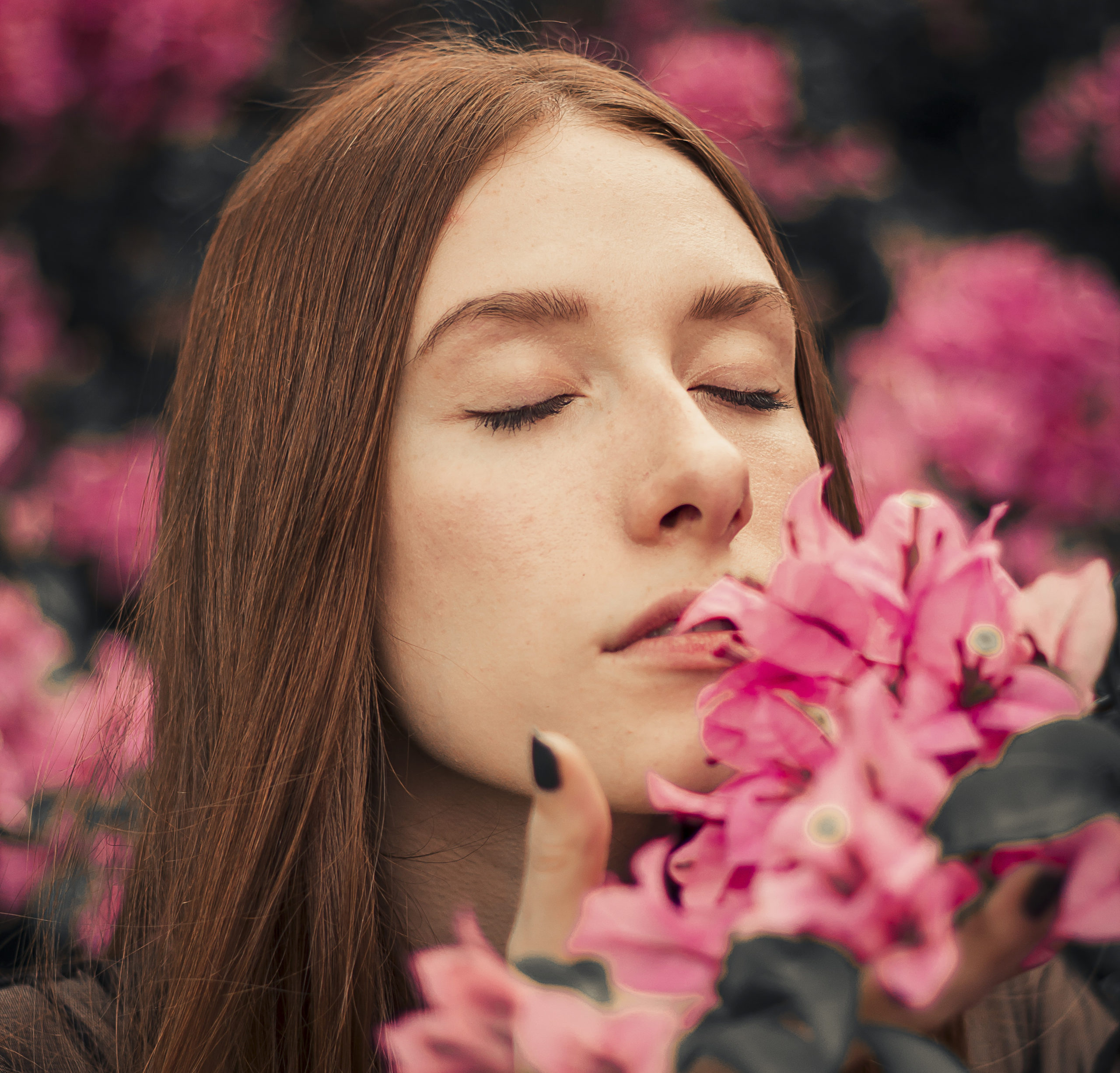 beautiful woman bloom blooming  scaled